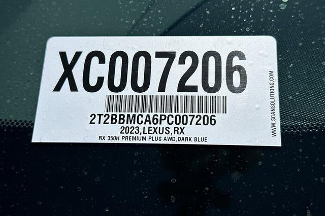 2023 Lexus RX RX 350h