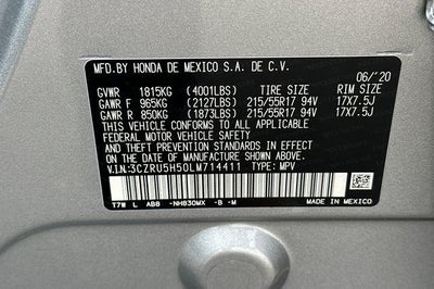 2020 Honda HR-V EX