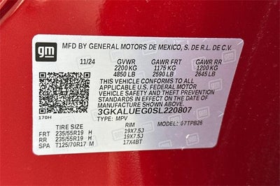 2025 GMC Terrain Elevation