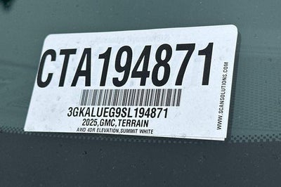 2025 GMC Terrain Elevation