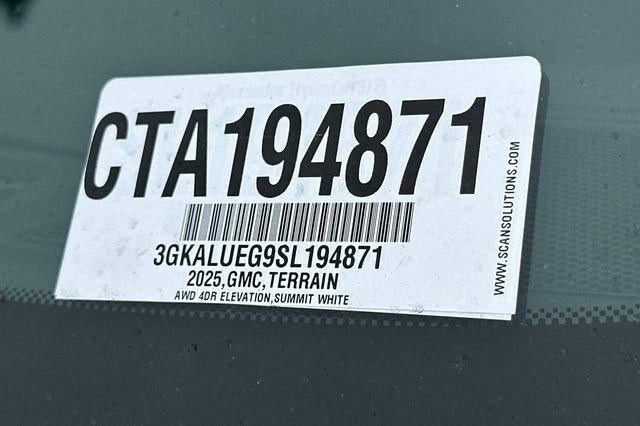 2025 GMC Terrain Elevation