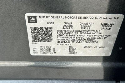 2018 Chevrolet Equinox LT