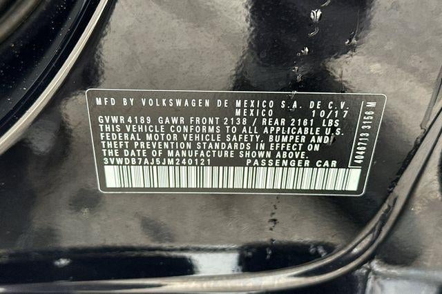 2018 Volkswagen Jetta 1.4T SE