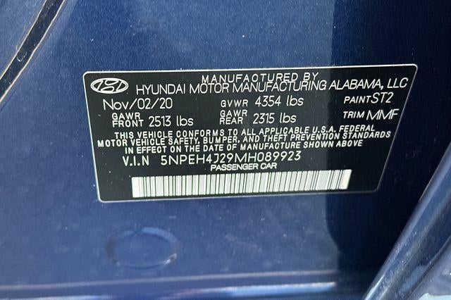 2021 Hyundai Sonata Limited
