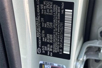 2026 Hyundai Santa Cruz SE