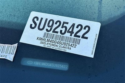 2025 Hyundai Elantra SEL Sport