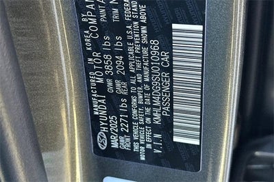 2025 Hyundai Elantra SEL Sport