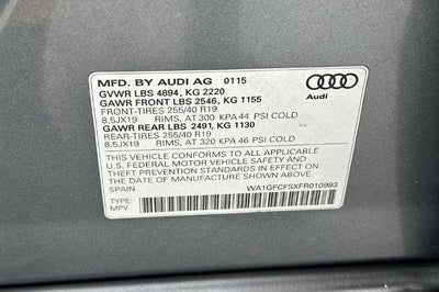 2015 Audi Q3 2.0T Prestige
