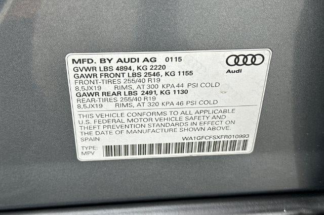 2015 Audi Q3 2.0T Prestige