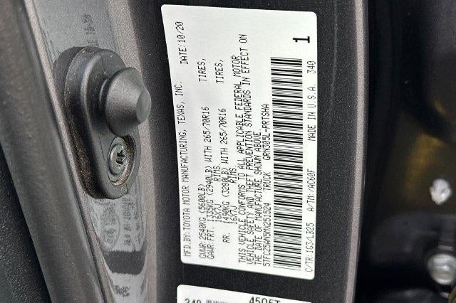 2021 Toyota Tacoma 4WD 4WD TRD Pro Double Cab 5' Bed V6 MT (Natl)