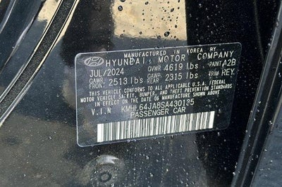 2025 Hyundai SONATA SEL AWD
