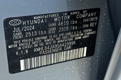2025 Hyundai SONATA SEL AWD