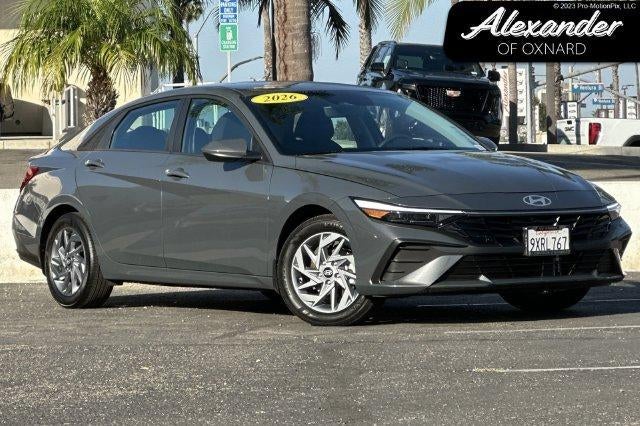 2026 Hyundai ELANTRA HYBRID Blue Sedan