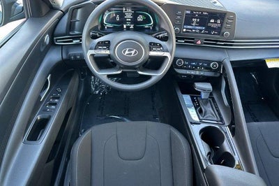 2026 Hyundai ELANTRA HYBRID Blue Sedan