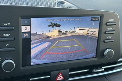 2026 Hyundai ELANTRA HYBRID Blue Sedan