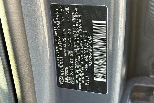 2026 Hyundai ELANTRA HYBRID Blue Sedan