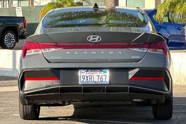 2026 Hyundai ELANTRA HYBRID Blue Sedan