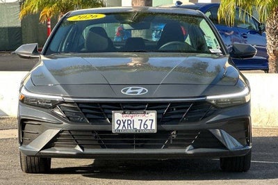 2026 Hyundai ELANTRA HYBRID Blue Sedan
