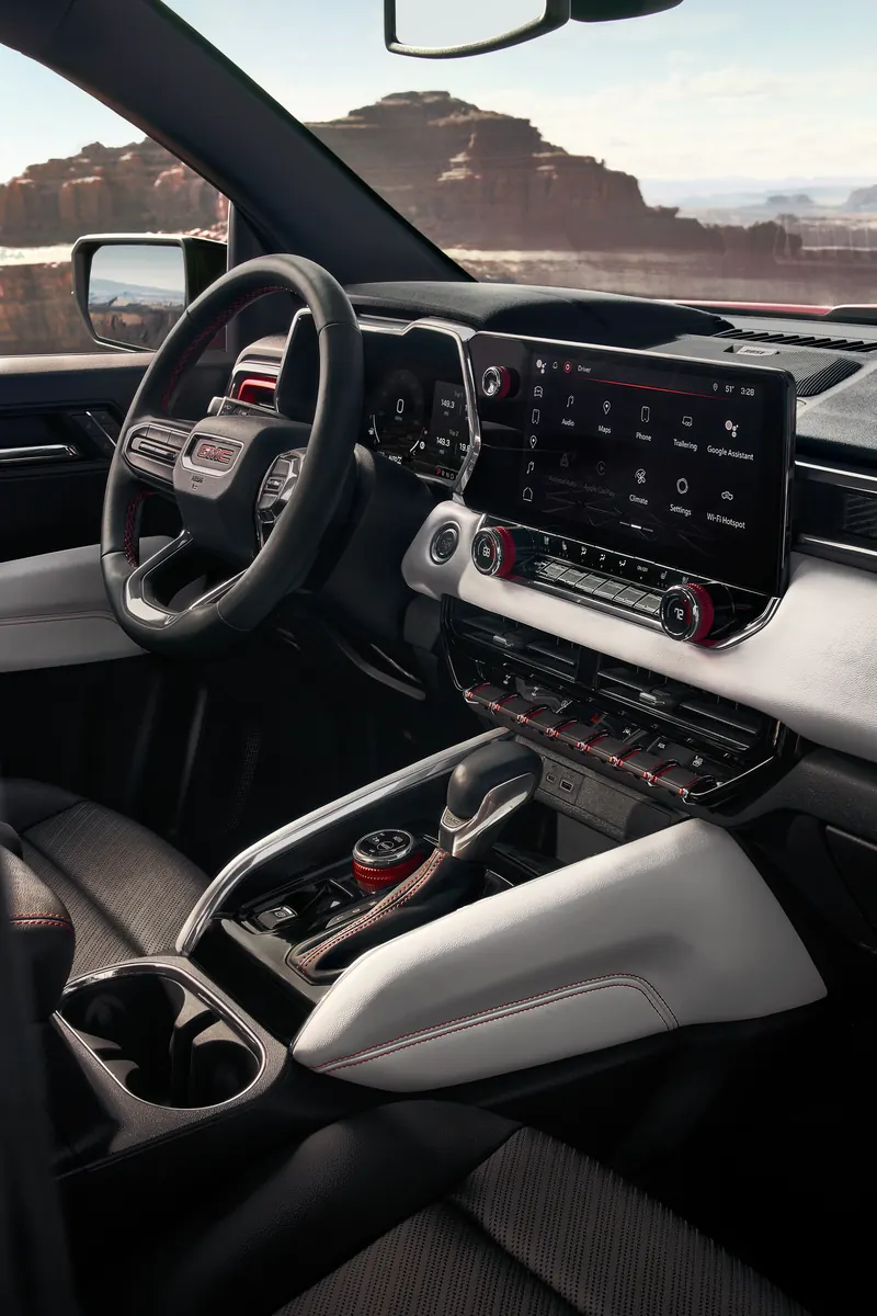 2026 GMC Canyon infotainment system at Alexander GMC in OXNARD CA