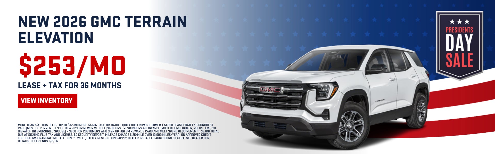 New2026 GMC Terrain Elevation 