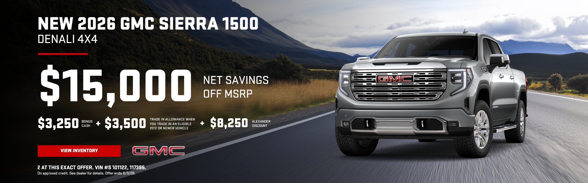 2026 GMC Sierra 1500