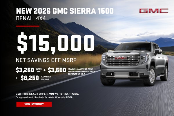 2026 GMC Sierra 1500