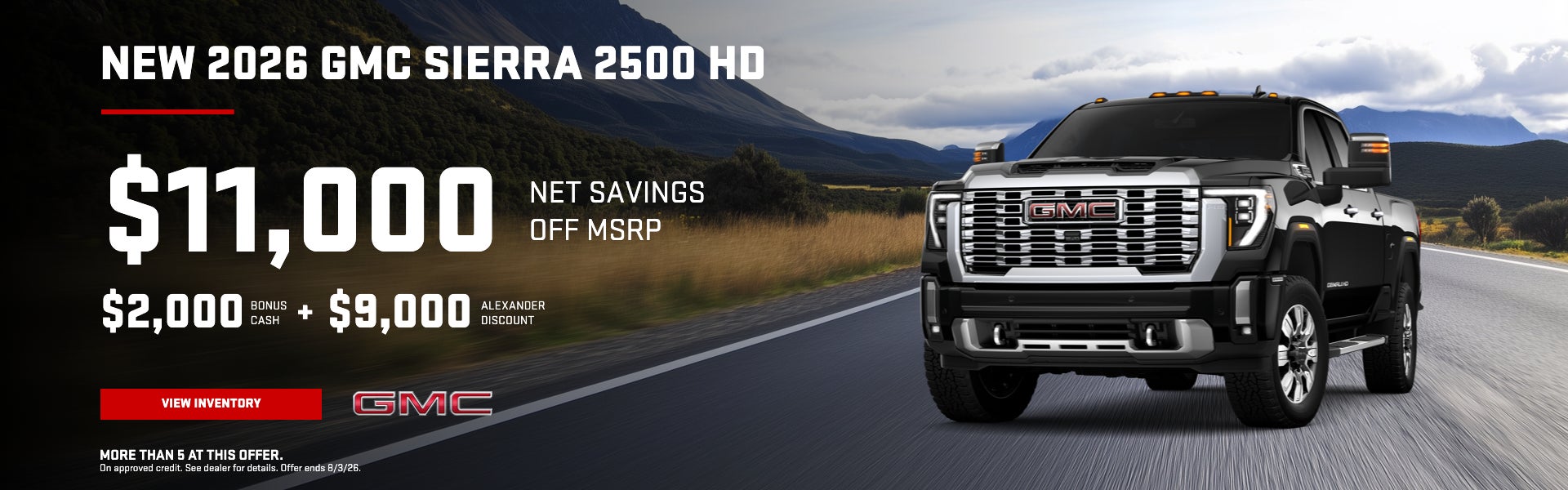 2026 GMC Sierra 2500 HD