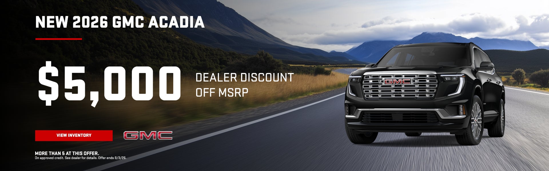 2026 GMC Acadia