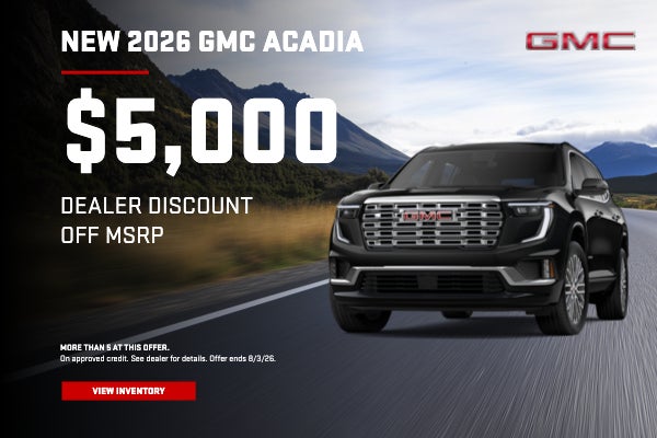 2026 GMC Acadia