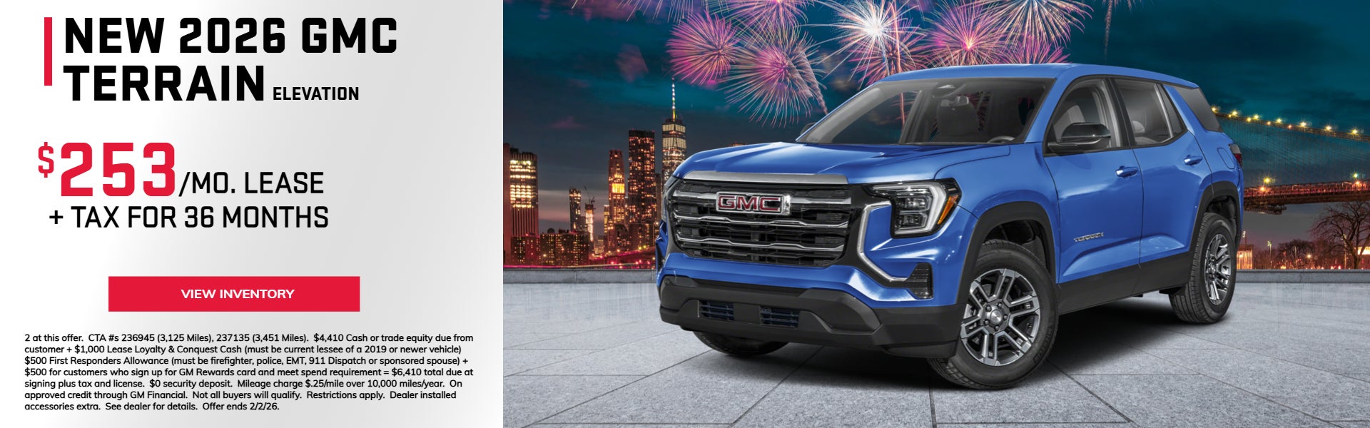 2026 GMC Terrain Special