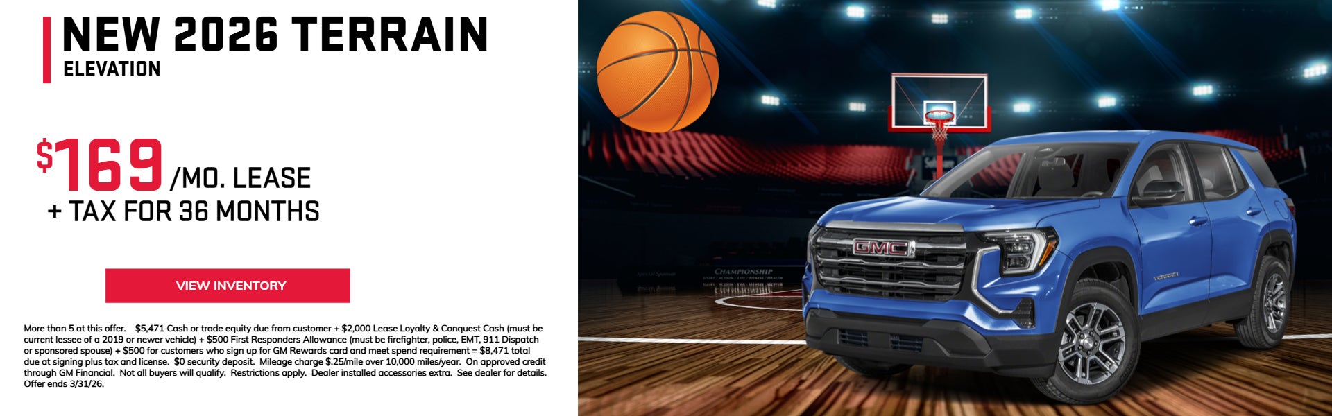 2026 GMC Terrain Special