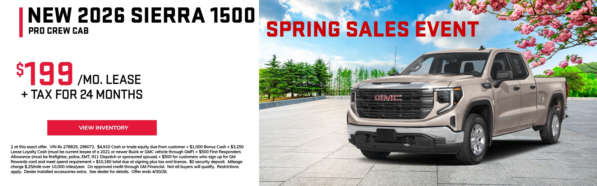 New 2026 GMC Sierra 1500 Pro 